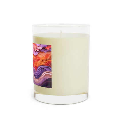 Dramatic Sunset Sky Scented Candle - Full Glass, 11oz - The White Tea & Fig, The Lavender & Sage, and The Ocean Mist & Moss