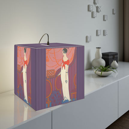 L’Entracte by Georges Lepape Light Cube Lamp