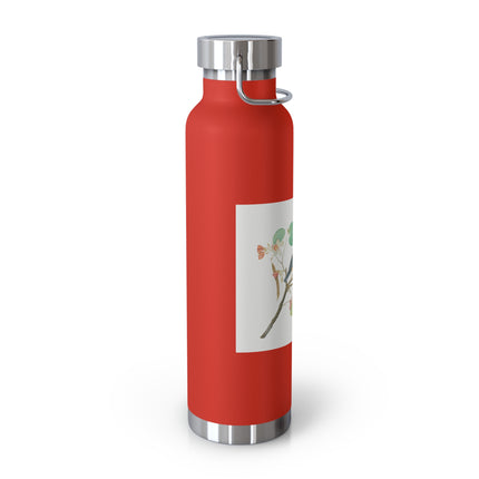 Orange-Headed Ground Thrush by Shaikh Zain al–Din Copper Vacuum Insulated Bottle, 22oz