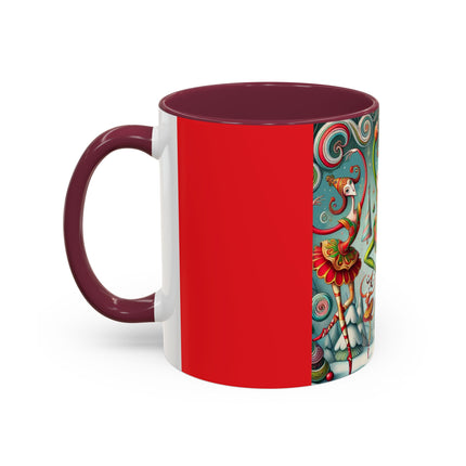 Christmas Ballet of the Absurd Colorful Mugs (11oz, 15oz)
