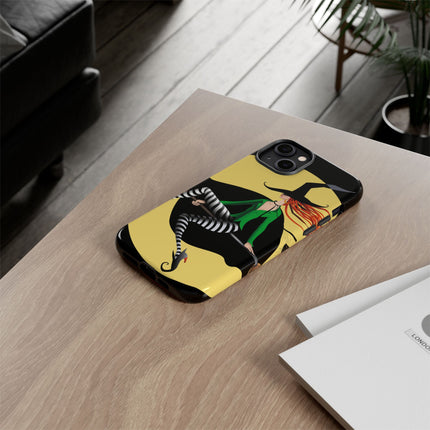 A Witch’s Moonlit Flight Phone Cases