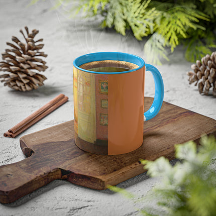 Interior, Window Light by Henri Le Sidaner Colorful Mugs, 11oz
