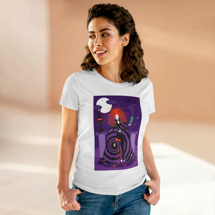 Mystic Elegance Women's Midweight Cotton Tee