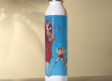 Snowfall & Couture Slim Water Bottle