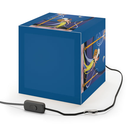 Smoke and Secrets Light Cube Lamp