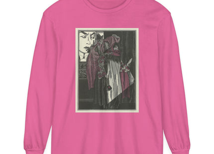 L’écran by Fernand Siméon Garment-dyed Long Sleeve T-Shirt