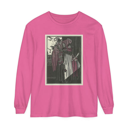 L’écran by Fernand Siméon Garment-dyed Long Sleeve T-Shirt