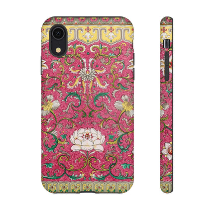 Pink Floral Pattern by Owen Jones Phone Cases