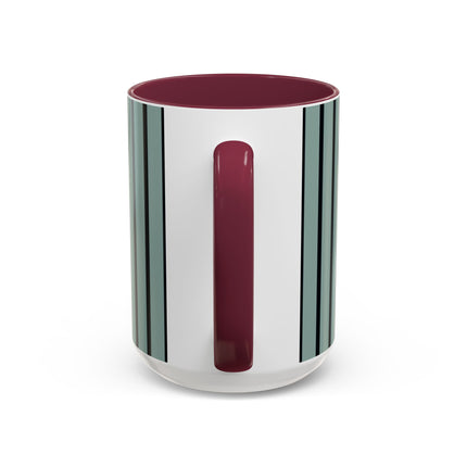 Red Sled & Curious Cats Colorful Mugs (11oz, 15oz)
