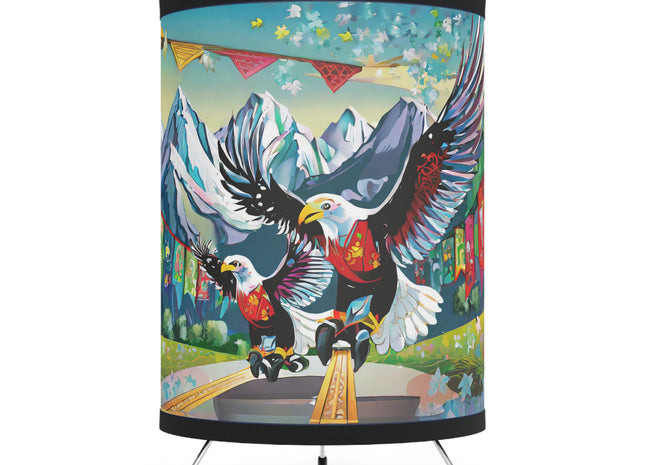 Eagle Skater Tripod Lamp