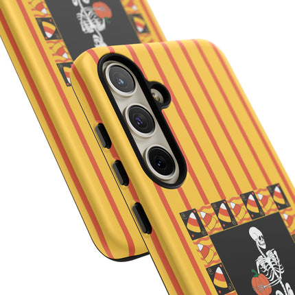 Candy Corn Skeleton Phone Cases