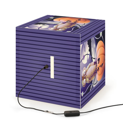 The Startled Pumpkin Light Cube Lamp