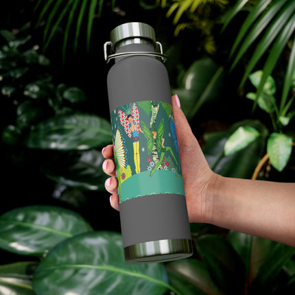 Enchanting Fairies of A Midsummer Night's Dream Copper Vacuum Insulated Bottle, 22oz