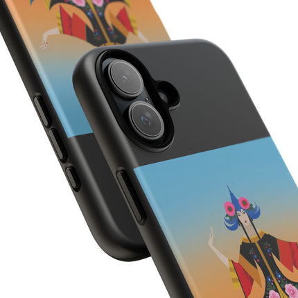 Colorful Dancer Phone Case – Vibrant Grace & Cultural Elegance