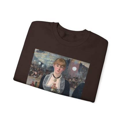 A Bar at the Folies-Bergère by Edouard Manet Heavy Blend™ Crewneck Sweatshirt