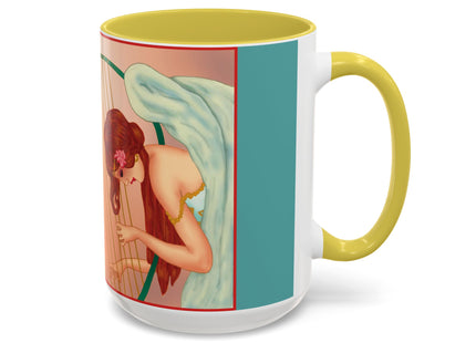 Heavenly Angel Duet Colorful Mugs (11oz, 15oz)