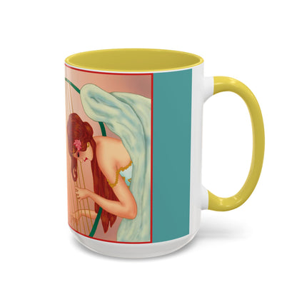 Heavenly Angel Duet Colorful Mugs (11oz, 15oz)