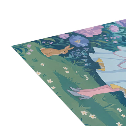🌸🐇 The Secret Blossom Garden Postcards With Envelopes – Art Deco Spring Whimsy