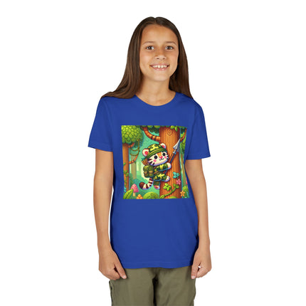 Stealthy Stripes Youth Short Sleeve Tee