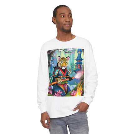 Cyberpunk Leopard Long Sleeve T-Shirt