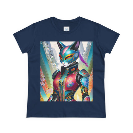 Cyberpunk Chic Cotton Tee