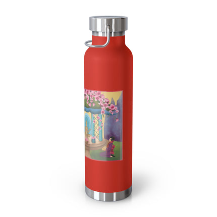 A Dance of Colors and Serenity by Carlo Chiostri Copper Vacuum Insulated Bottle, 22oz