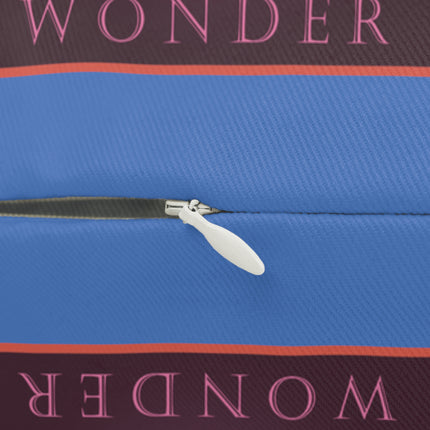 September & Sapphire (from the Gem Series) by Sofia Chiostri Spun Polyester Lumbar Pillow