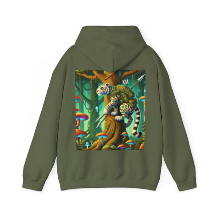 Silent Stripes – Heavy Blend™ Hooded Sweatshirt