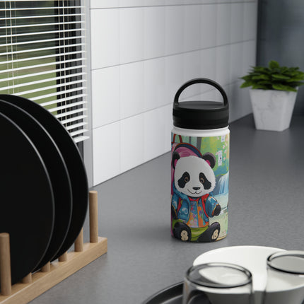 Baby Panda Stainless Steel Water Bottle