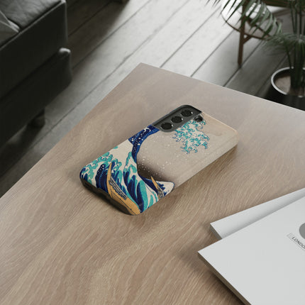 The Great Wave off Kanagawa by Katsushika Hokusai Phone Cases