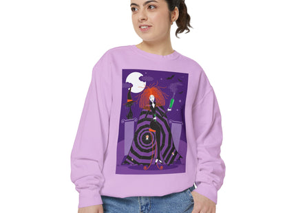 Mystic Elegance Unisex Garment-Dyed Sweatshirt
