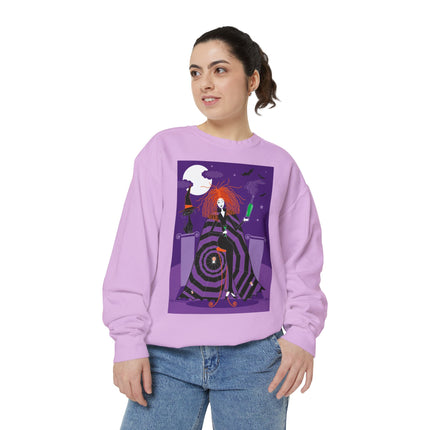 Mystic Elegance Unisex Garment-Dyed Sweatshirt