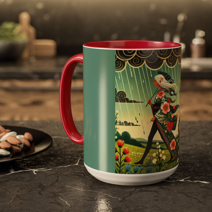 The Dragon Fairy’s Stride Colorful Mugs (11oz, 15oz)