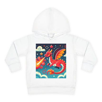Starry Sky Dragon Toddler Pullover Fleece Hoodie