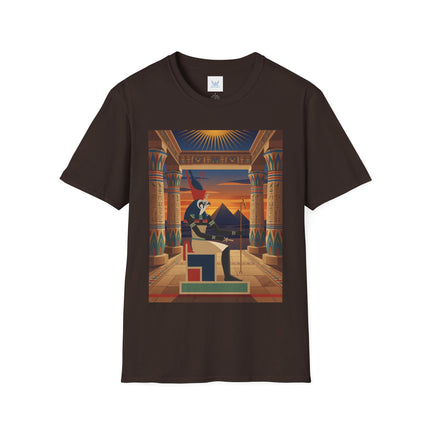 Horus Egyptian Sky God T-Shirt – Falcon Power & Eternal Kingship