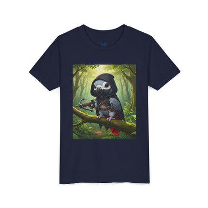 The African Grey Sentinel Youth Short Sleeve Tee