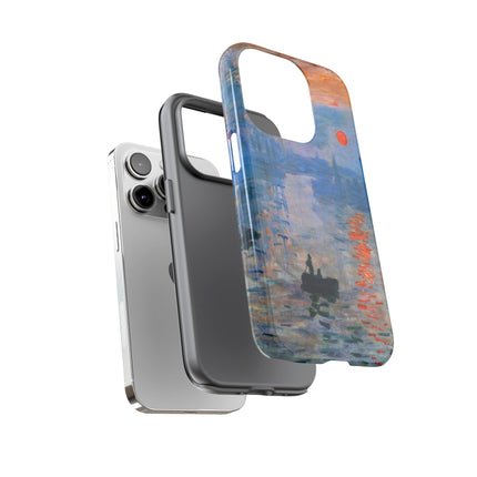 Sunrise by Claude Monet Phone Cases