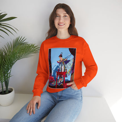 A Visual Journey by Umberto Brunelleschi Women's Heavy Blend™ Crewneck Sweatshirt