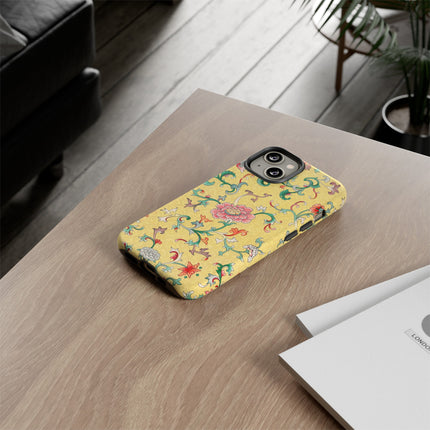 Flower Illustration by Owen Jones Phone Cases