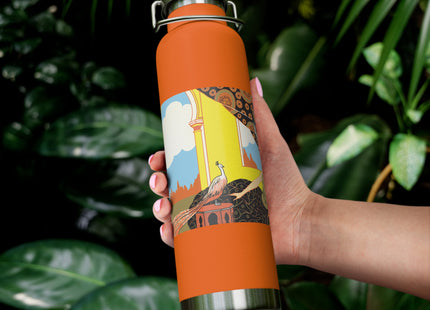 Glimpses of Opulence by Ezio Anichini Copper Vacuum Insulated Bottle, 22oz
