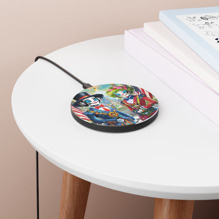 Cyber Punk Robots Wireless Charger