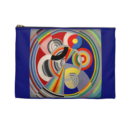Rythme No. 1 Accessory Pouch – Robert Delaunay Orphism Abstract Art Design