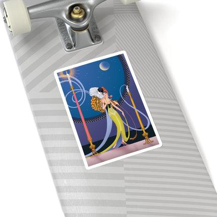 Moonlit Serenade Kiss-Cut Stickers (4 Sizes)