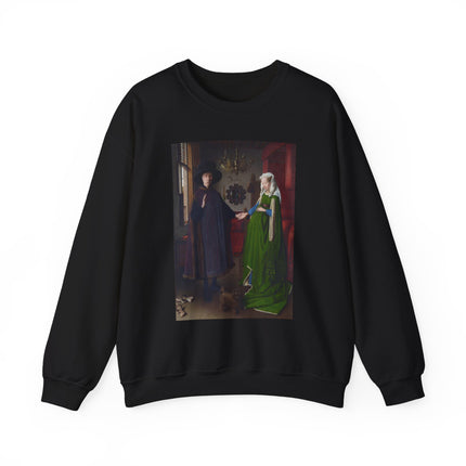 Arnolfini Portrait by Jan Van Eyck Heavy Blend™ Crewneck Sweatshirt
