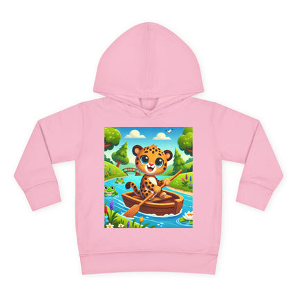 Little Explorer on the River Toddler Pullover Fleece Hoodie