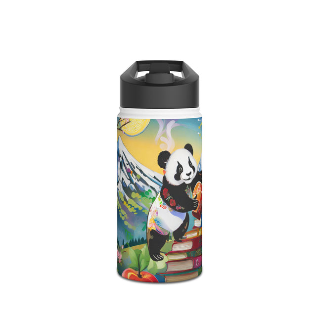 Cute Panda Stainless Steel Water Bottle