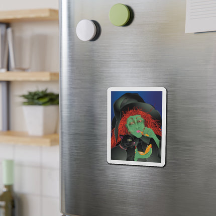 Mirror, Mirror A Witch's Touch Die-Cut Magnets (5 Sizes)
