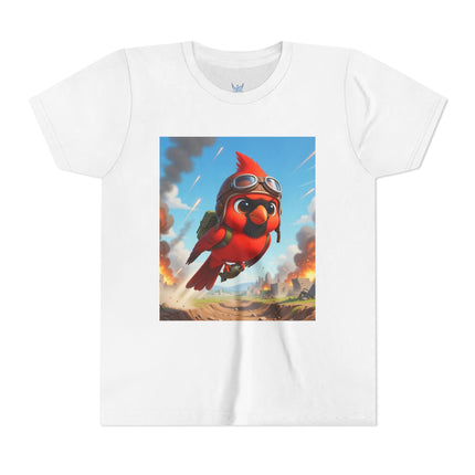 Cardinal Dive Bomber Youth Short Sleeve Tee