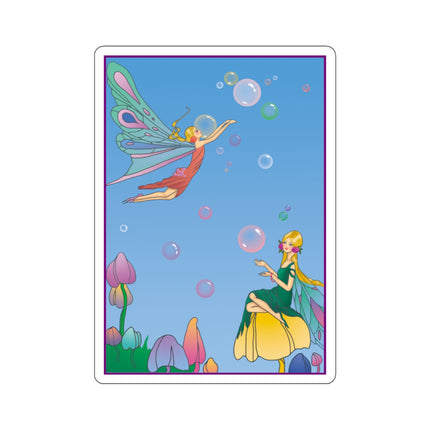 Blossoming Fairy Magic Kiss-Cut Stickers (4 Sizes)