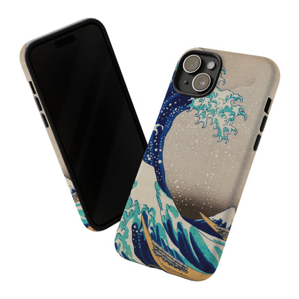 The Great Wave off Kanagawa by Katsushika Hokusai Phone Cases